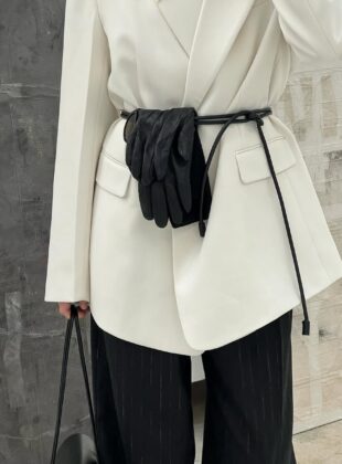 truques de styling com cinto