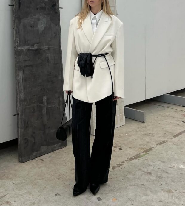 truques de styling com cinto