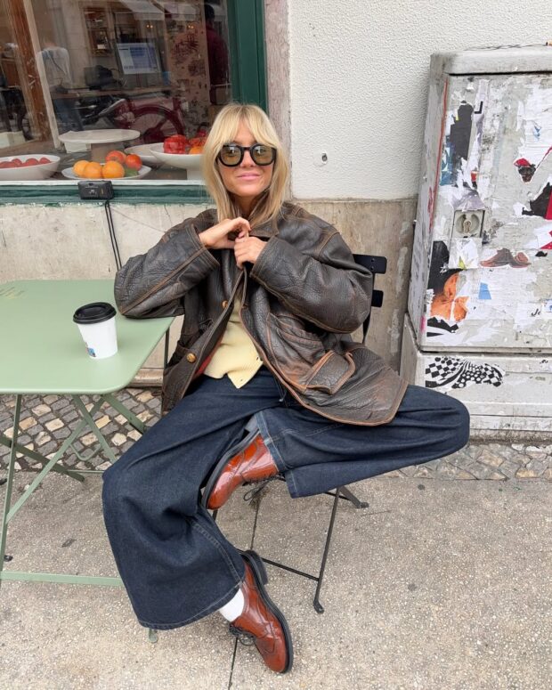 looks com sapatos derby 