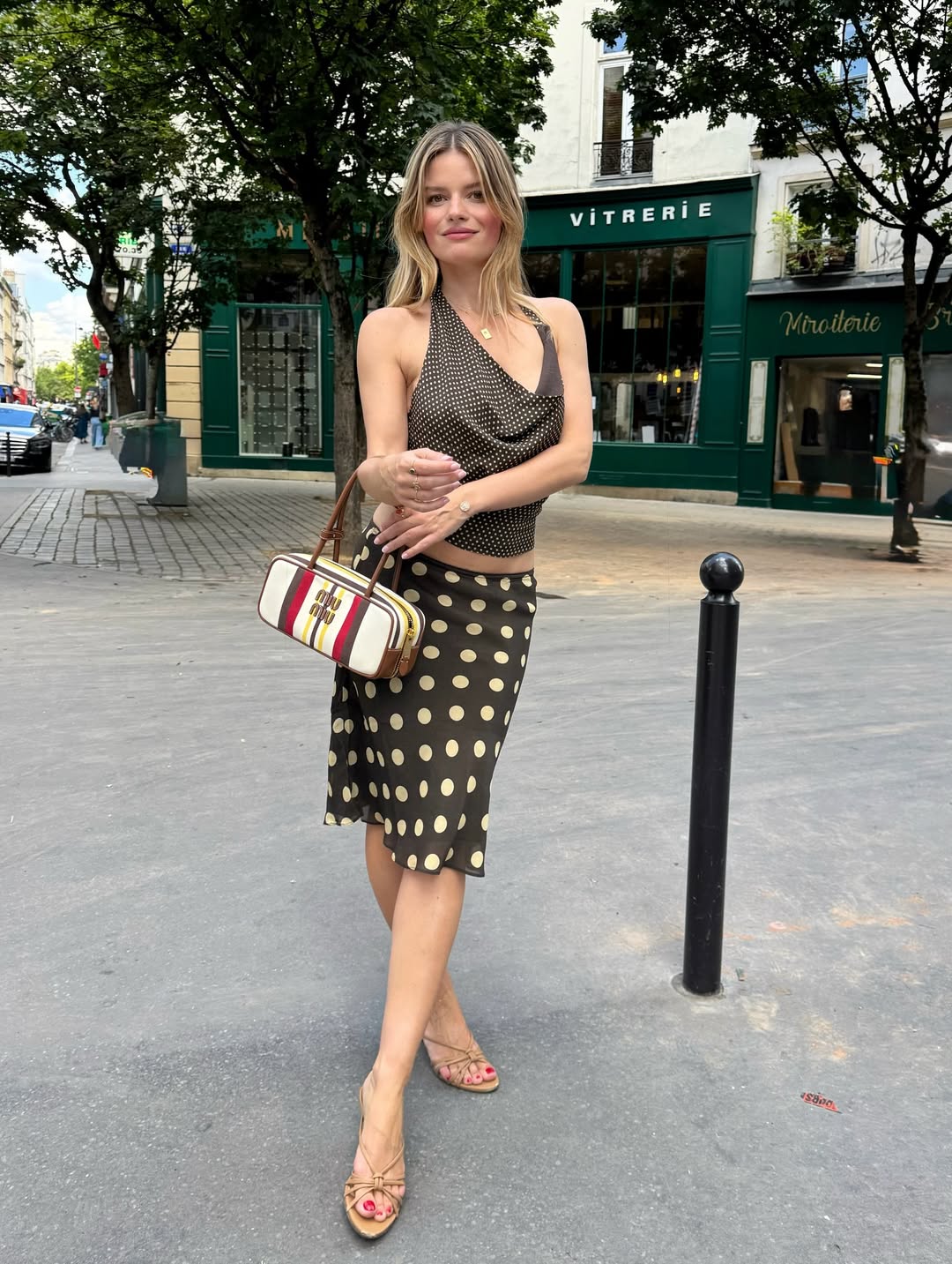 looks com estampa polka dots