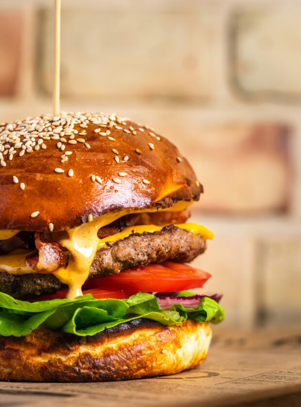 hambúrguer caseiro