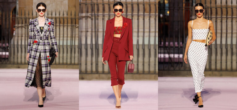 Malu Borges usa nova coleção de óculos da Carolina Herrera no desfile da marca ch desfile1