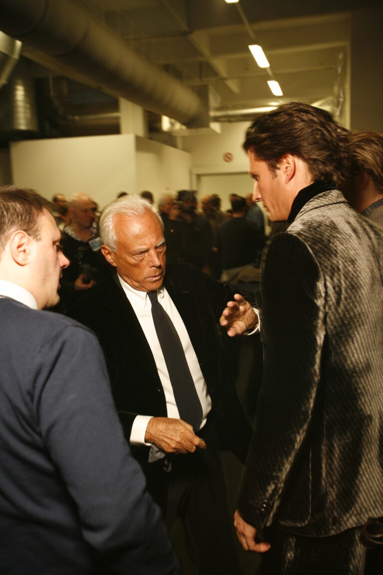 Leia nossa entrevista completa com Giorgio Armani, publicada na ELLE Men Brasil Giorgio Armani