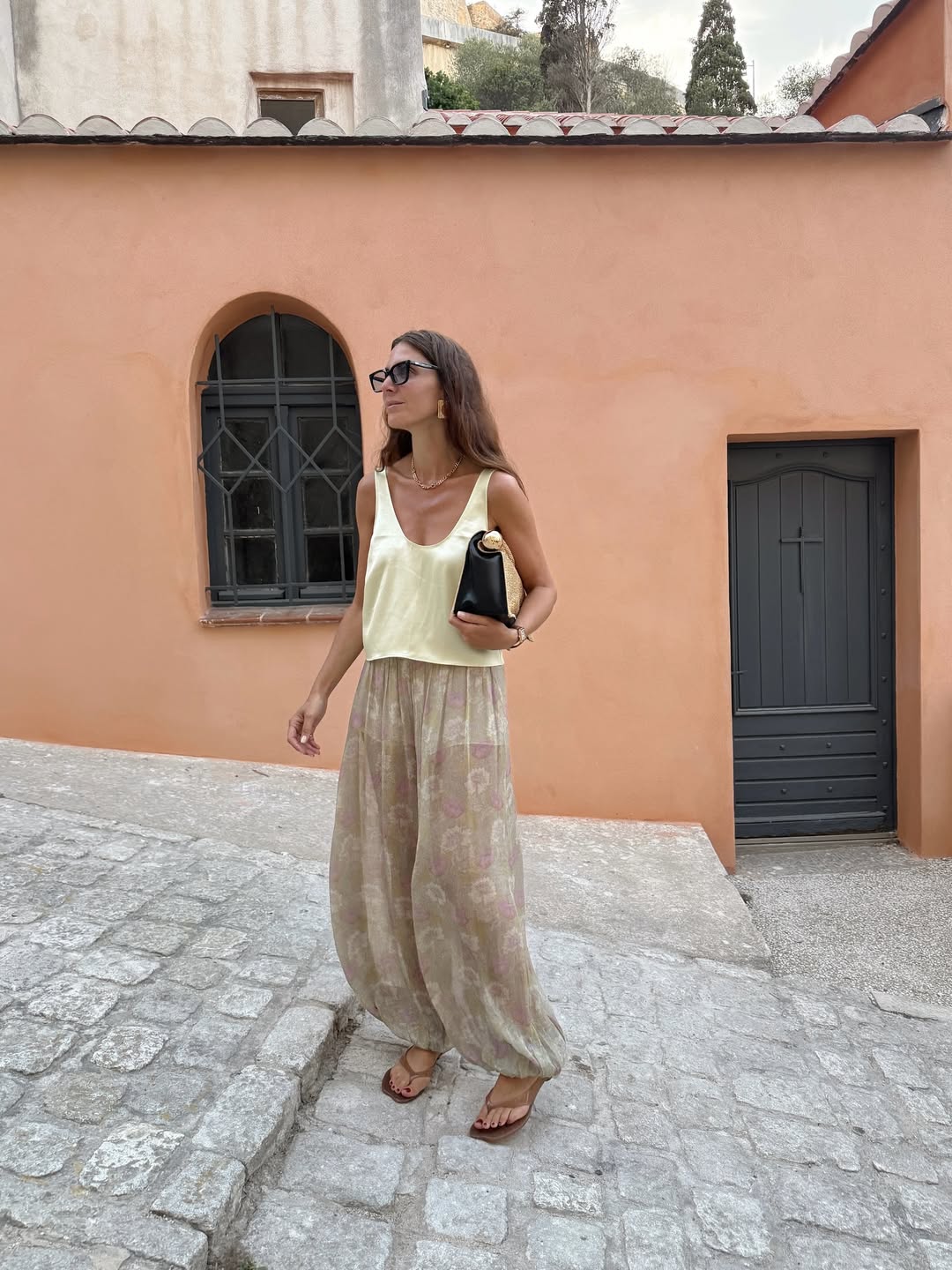 calça harem transparente