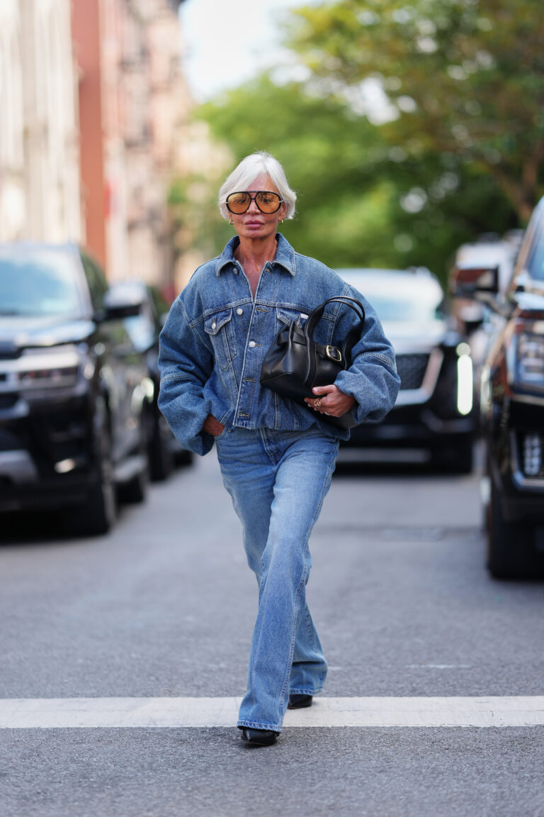 como usar o look all jeans na primavera