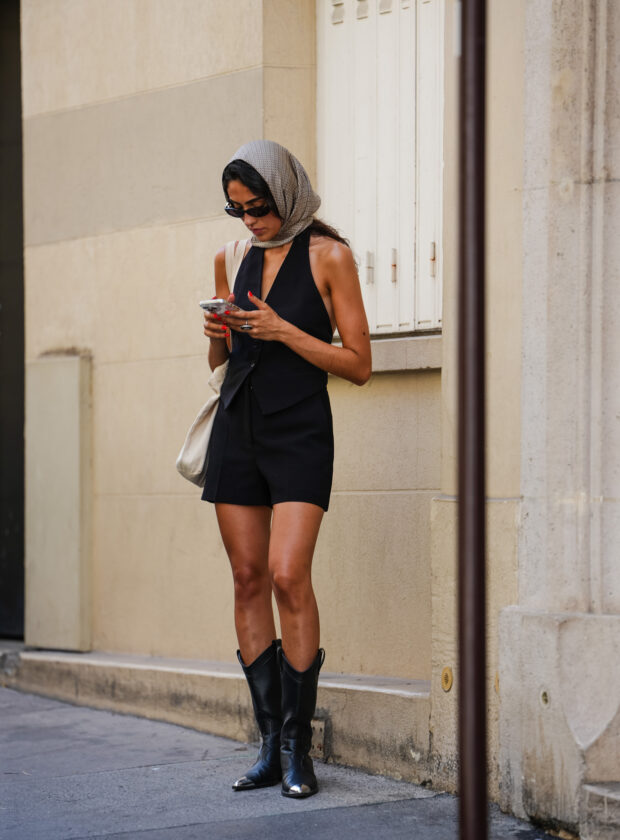 looks com bota texana para usar no verão