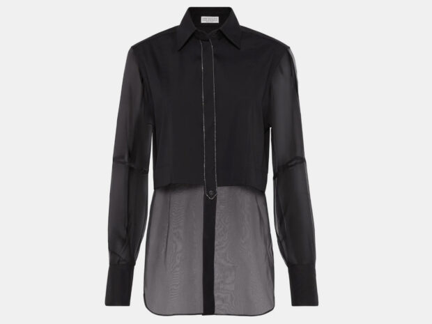 20 peças de roupa transparente para testar já roupa transparente set22 Brunello Cucinelli