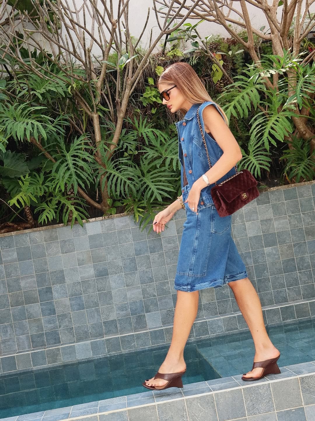 looks com salto anabela