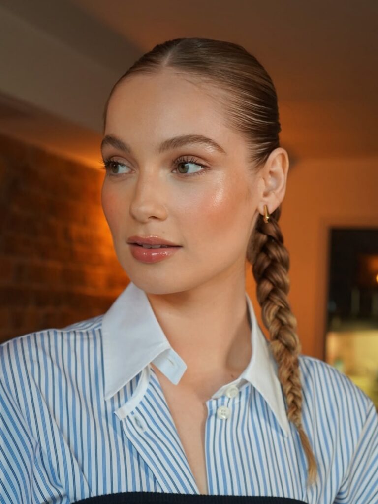 penteados fáceis para cabelos lisos