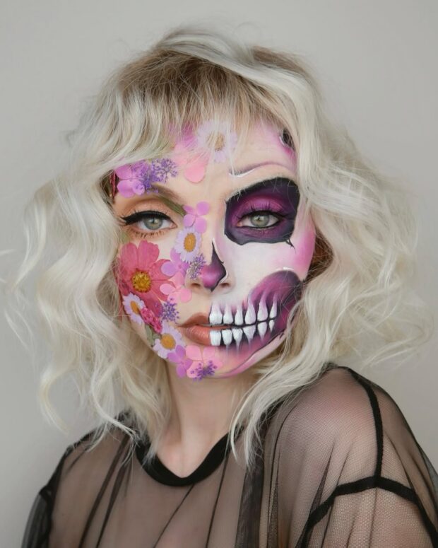 18 maquiagens de Halloween para entrar no clima da temporada maquiagens de Halloween