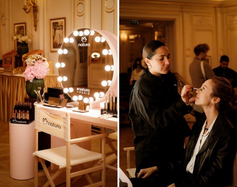 Natura Una leva a beleza brasileira ao Ritz Paris durante o ELLE Rendez-Vous BeautyStation V2