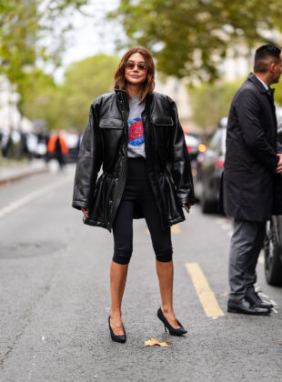 Street Style - Paris Fashion Week - Womenswear Spring/Summer 2025 - Day Eight