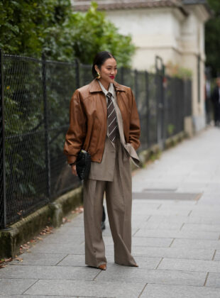 Street Style - Paris Fashion Week - Womenswear Spring Summer 2026 - Day Five