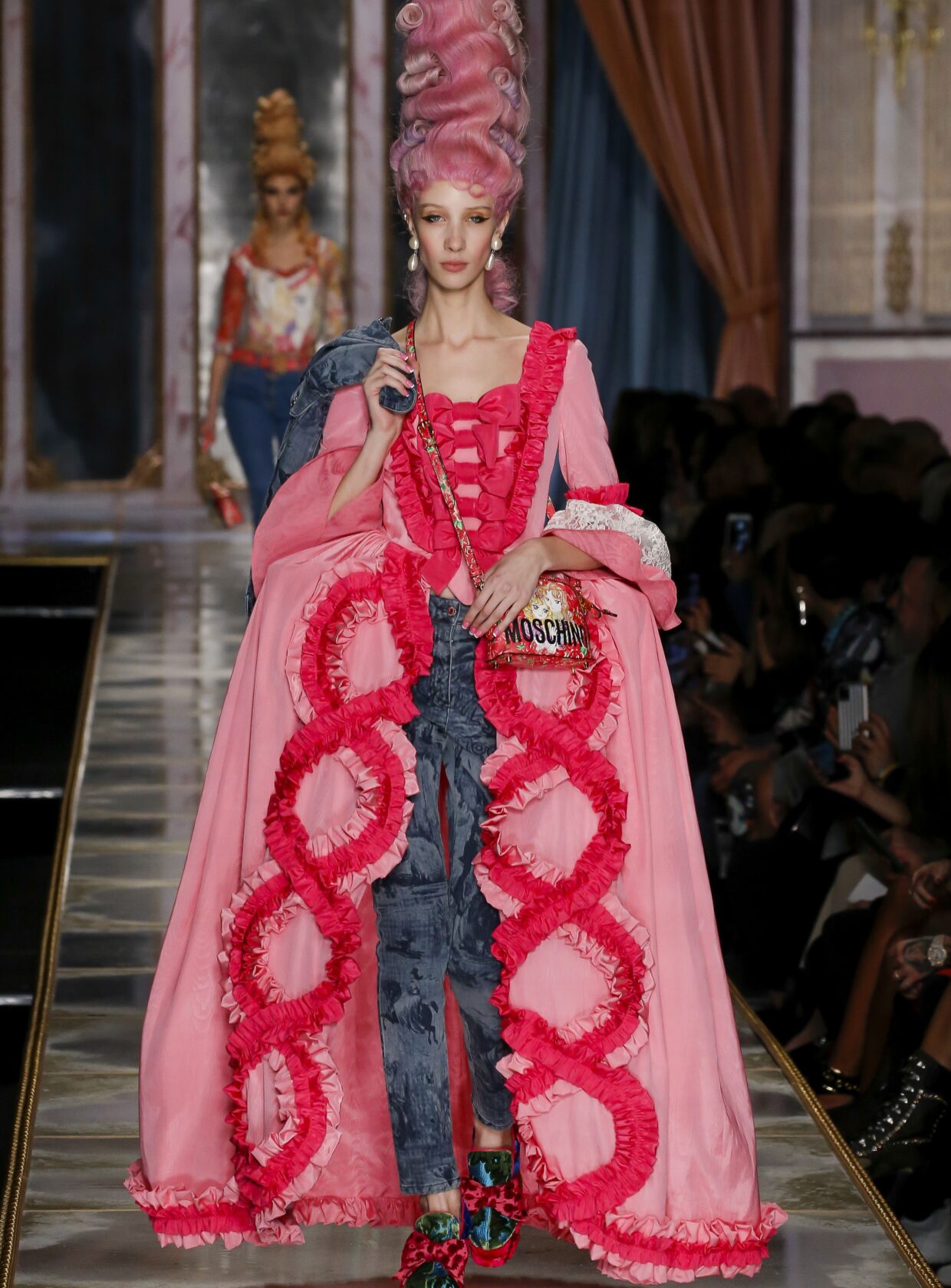 Moschino show Runway Fall Winter 2020 Milan Fashion Week Italy 20 Feb 2020. Photo PIXELFORMULASIPAShutterstock