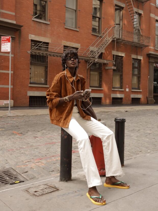 looks com jaqueta de suede