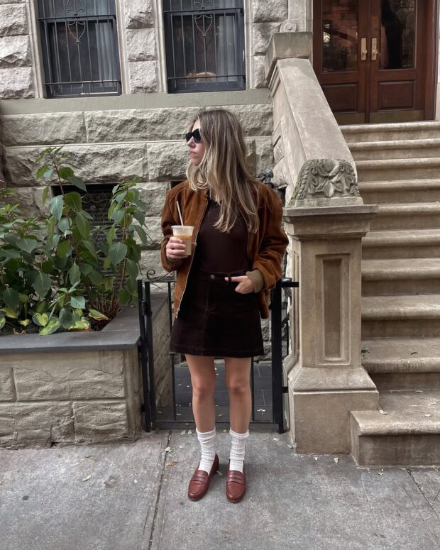 looks com jaqueta de suede