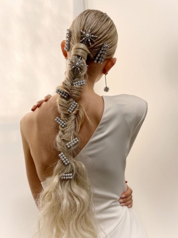 penteados com tranças para casamento