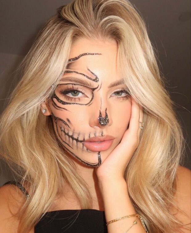 maquiagem de halloween