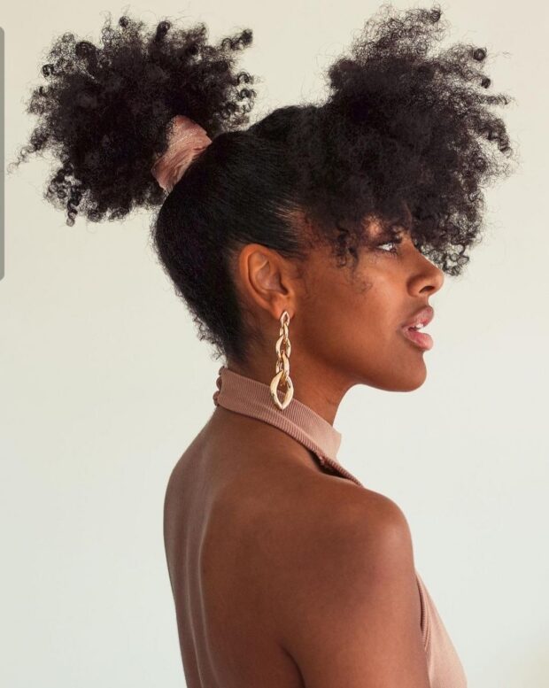 14 penteados fáceis para cabelos crespos que valorizam sua textura natural penteados fáceis para cabelos crespos