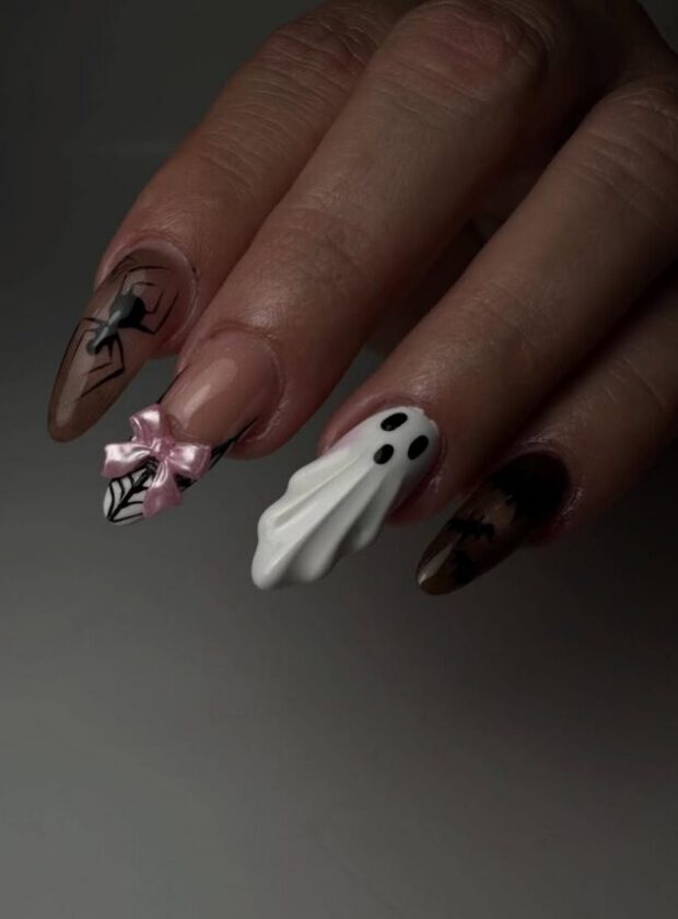 12 NAIL ARTS DE HALLOWEEN