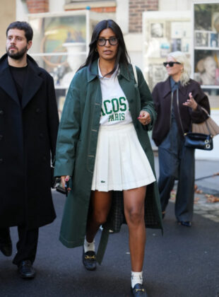 Street Style - Paris Fashion Week - Womenswear Spring Summer 2026 - Day Seven