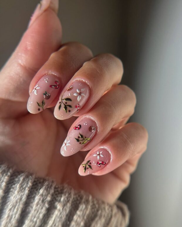 Unhas de Natal: 11 nail arts para entrar no clima natalino unhas de natal