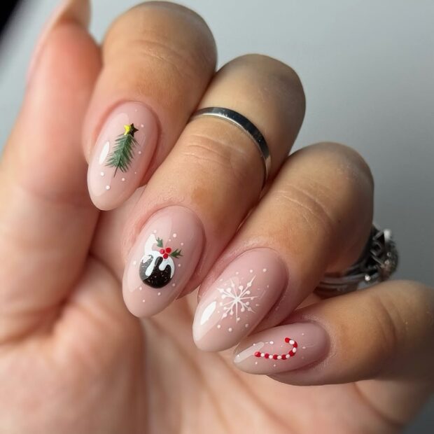 Unhas de Natal: 11 nail arts para entrar no clima natalino unhas de natal