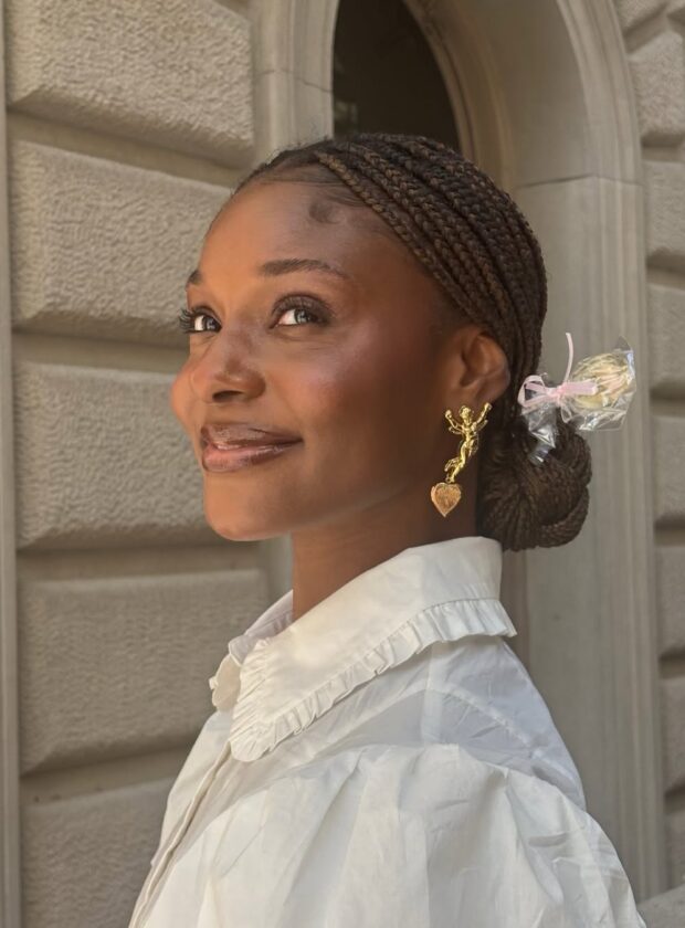 penteados com box braids