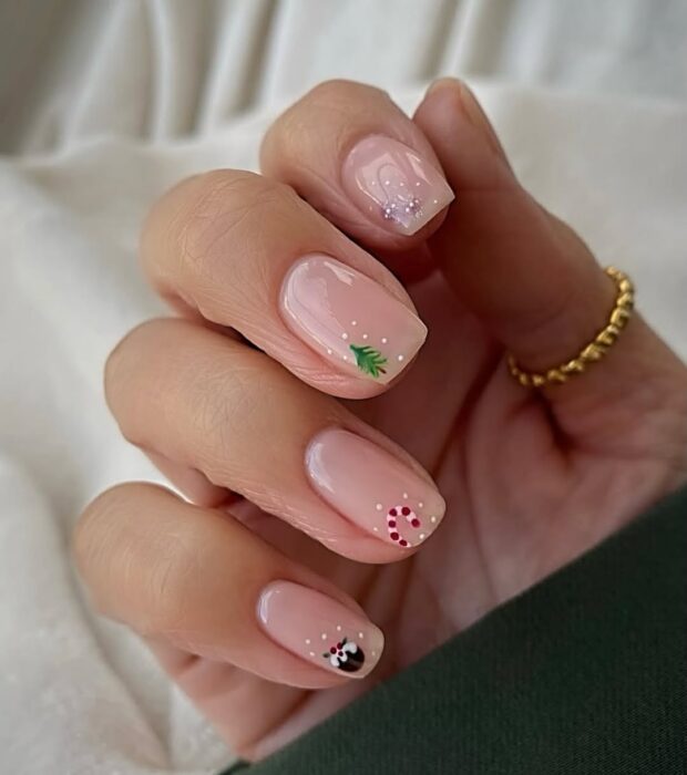 Unhas de Natal: 11 nail arts para entrar no clima natalino unhas de natal