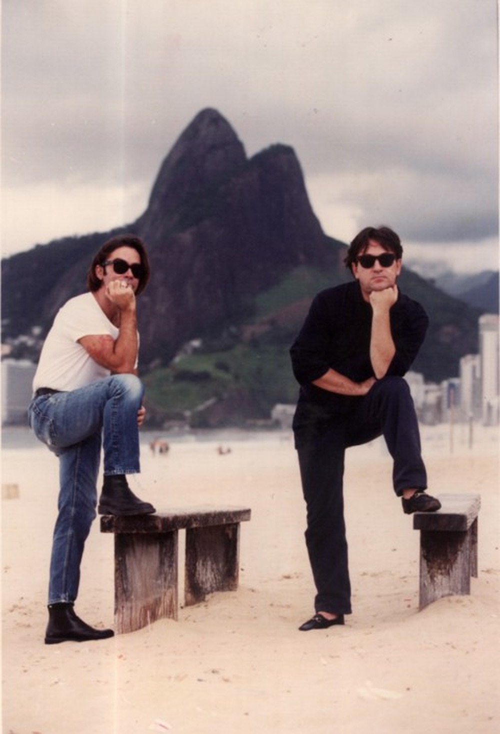 Amaury Veras e Frankie Mackey, tema do podcast Vítima da moda