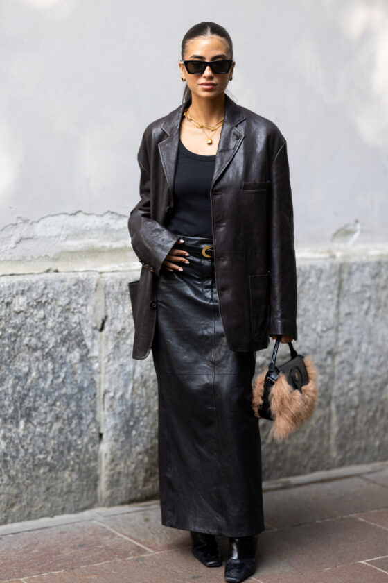 conjunto social com saia