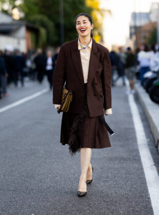 conjunto social com saia