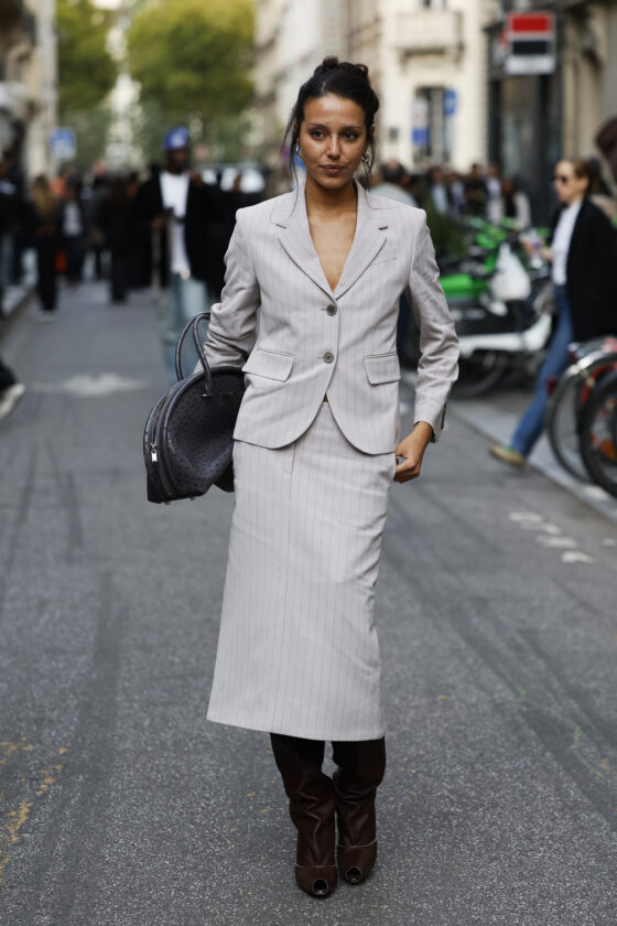 conjunto social com saia