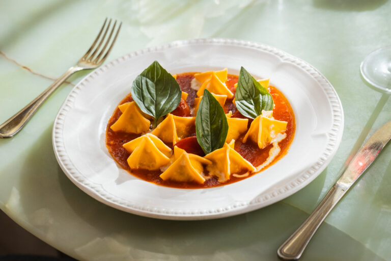 Menu executivo La Serena fagottini di Ricotta al Limone Credito Estudio Movo