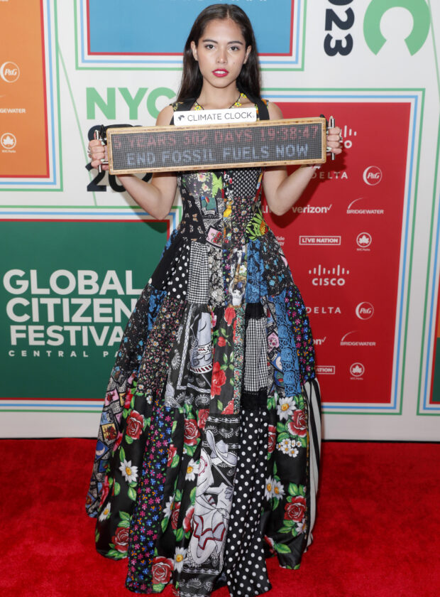 A ativista climática Xiye Bastida.