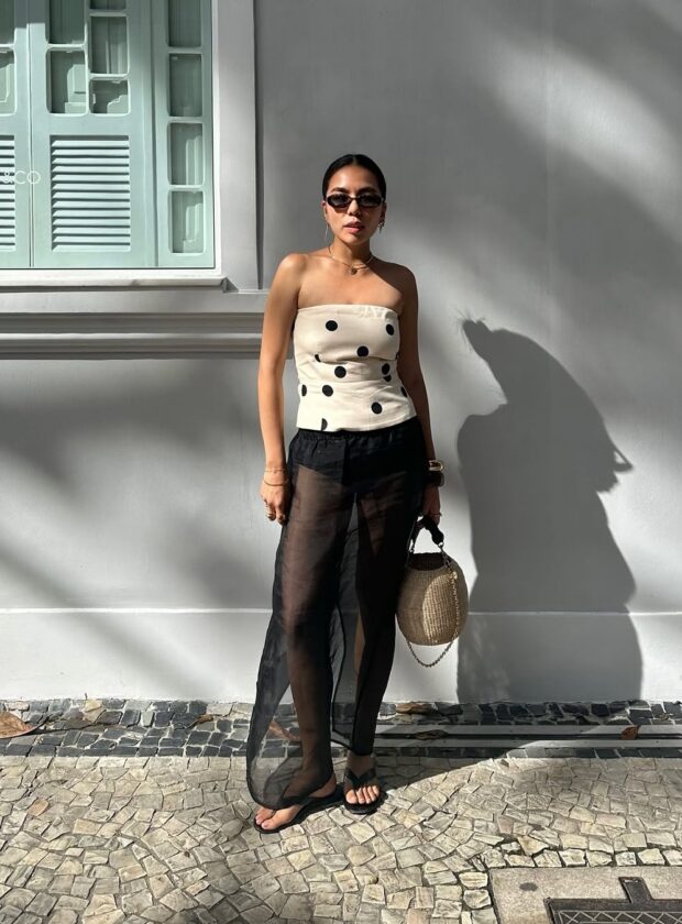 looks com transparência