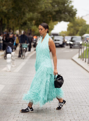 Street Style - Paris Fashion Week - Womenswear Spring Summer 2026 - Day Five