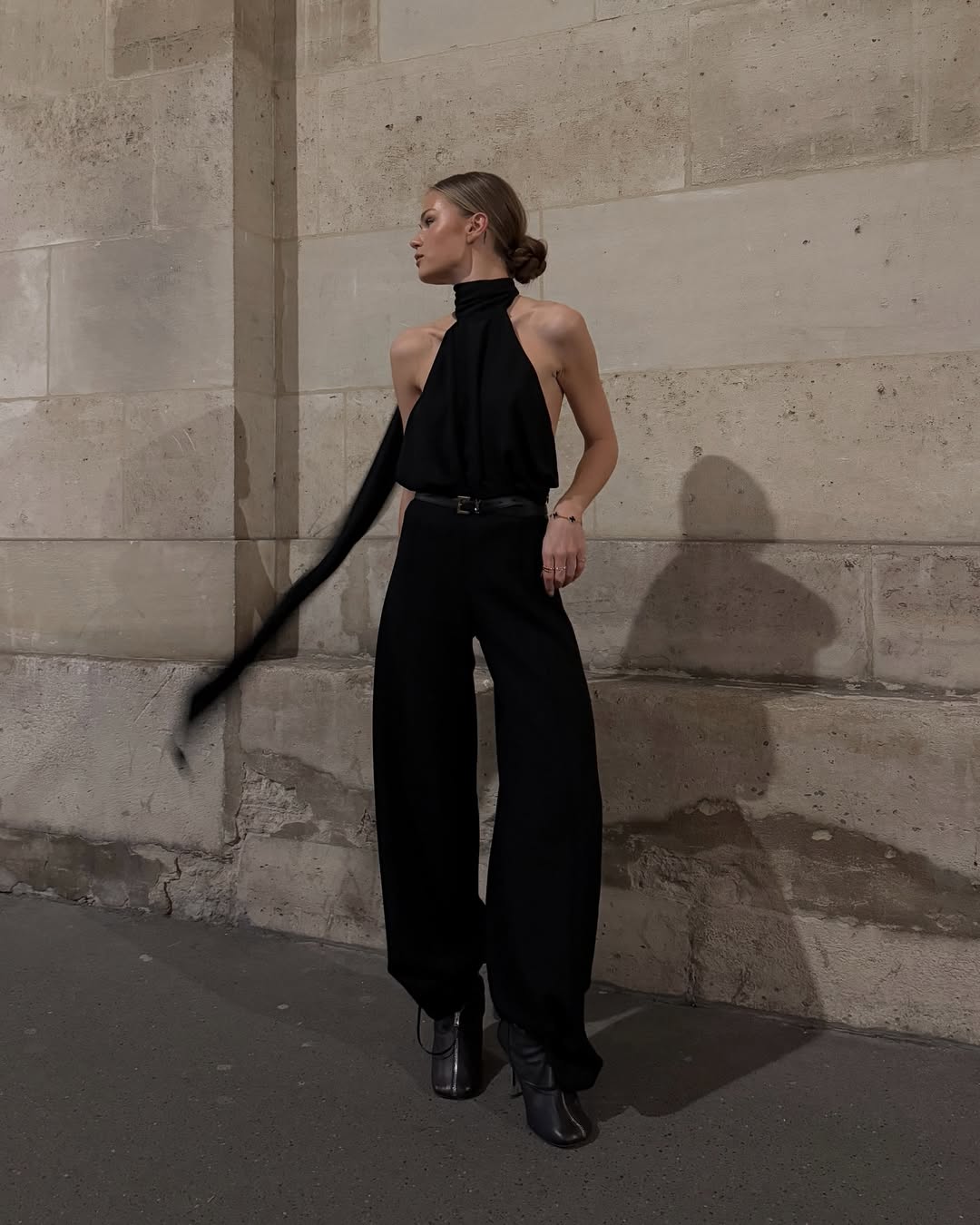 looks com calça preta