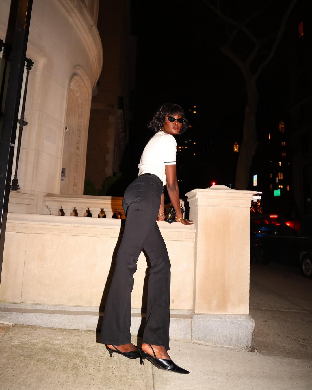 looks com calça preta