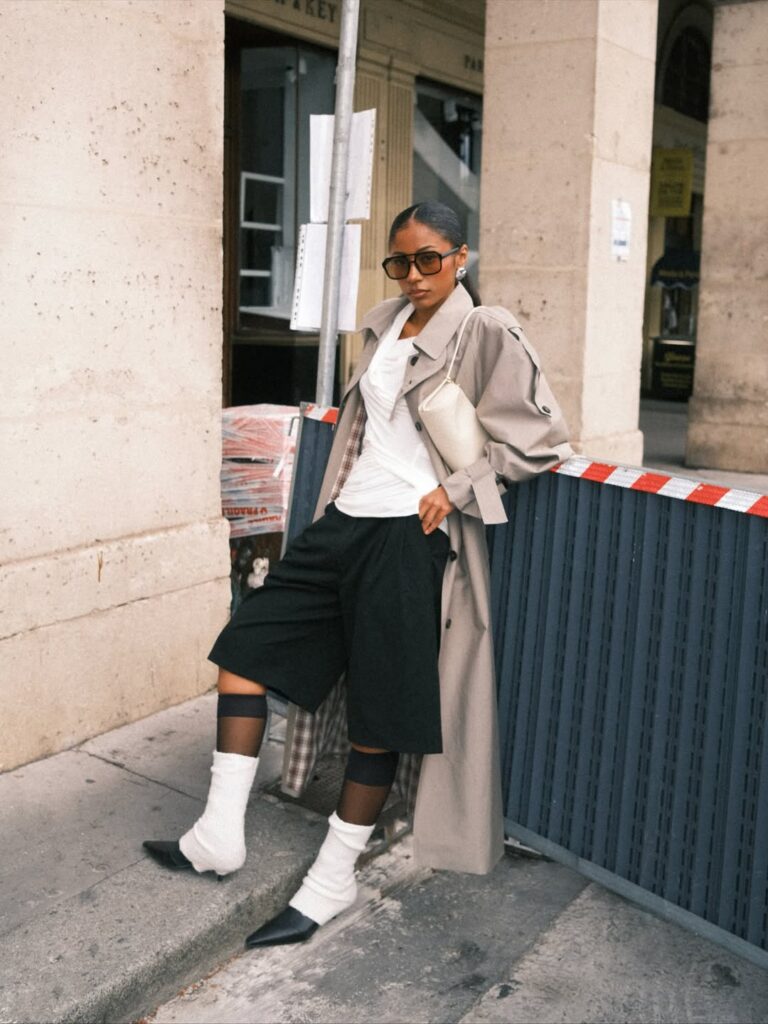 looks com bermuda de alfaiataria