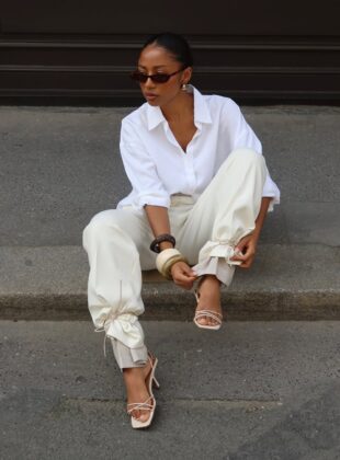 looks com calça branca para o verão que são sofisticados e elegantes