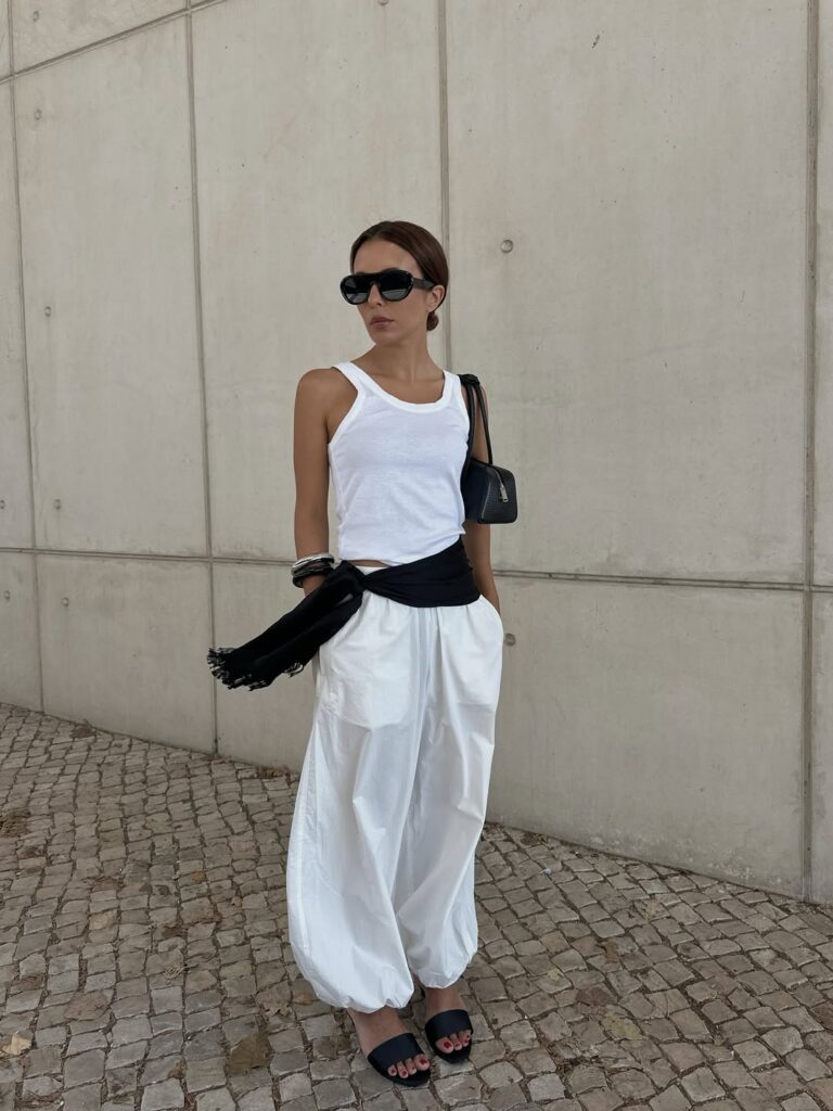 looks com calça branca para o verão que são sofisticados e elegantes