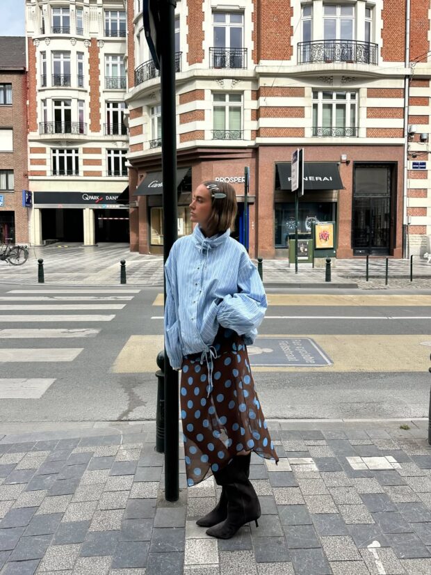 looks com poas coloridos