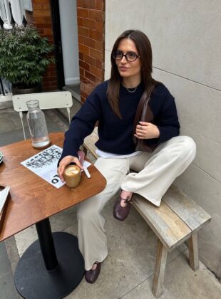 looks de escritorio com sapatilha 4