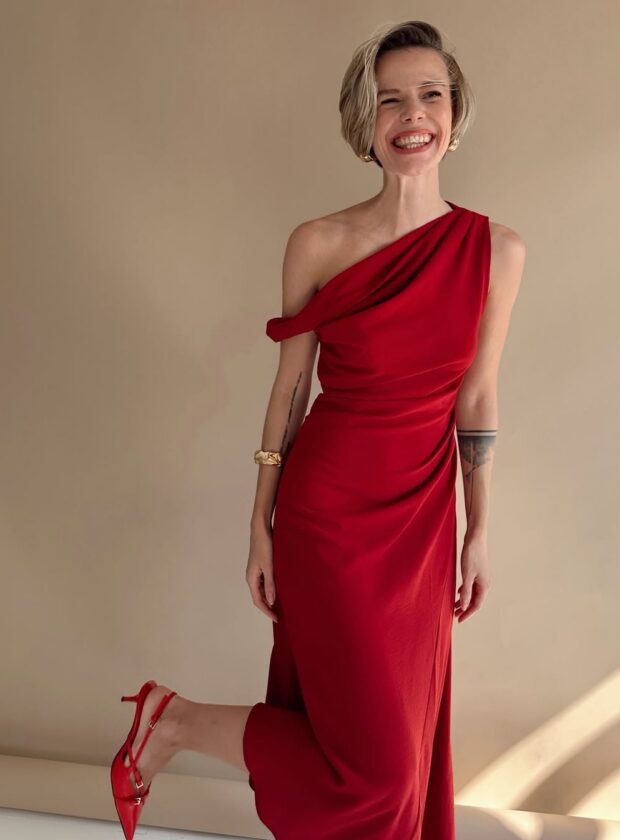 vestidos vermelhos para o natal