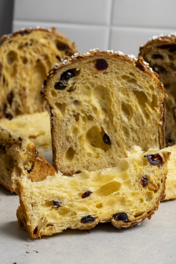 Garni Panetone aberto