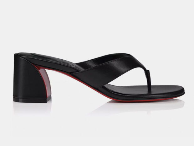 Sandalia de dedo dez 23 Christian Louboutin