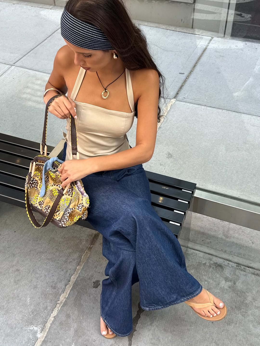 Sandalia de dedo dez 23 helena.ricci