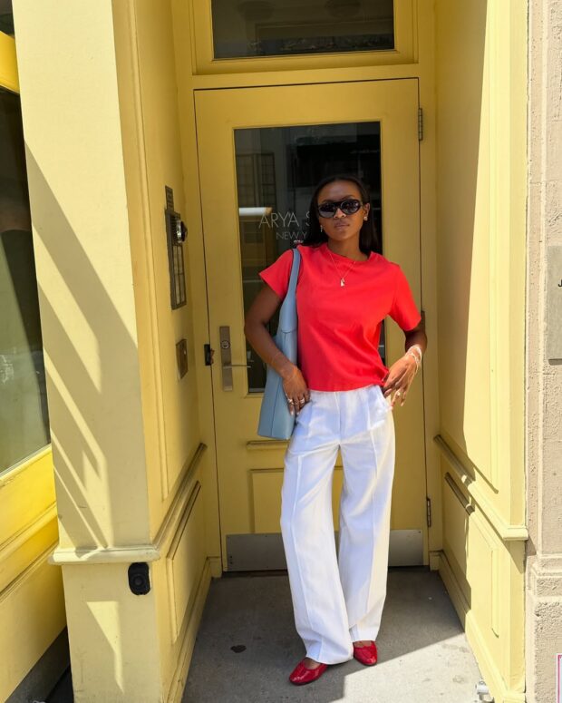 Como usar looks com calça branca como uma expert de estilo looks com calça branca