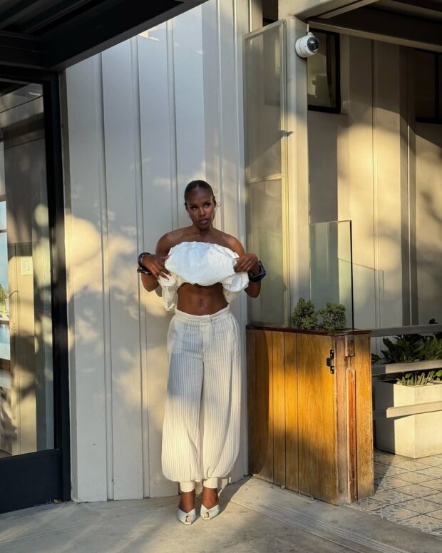 looks com calça Aladim